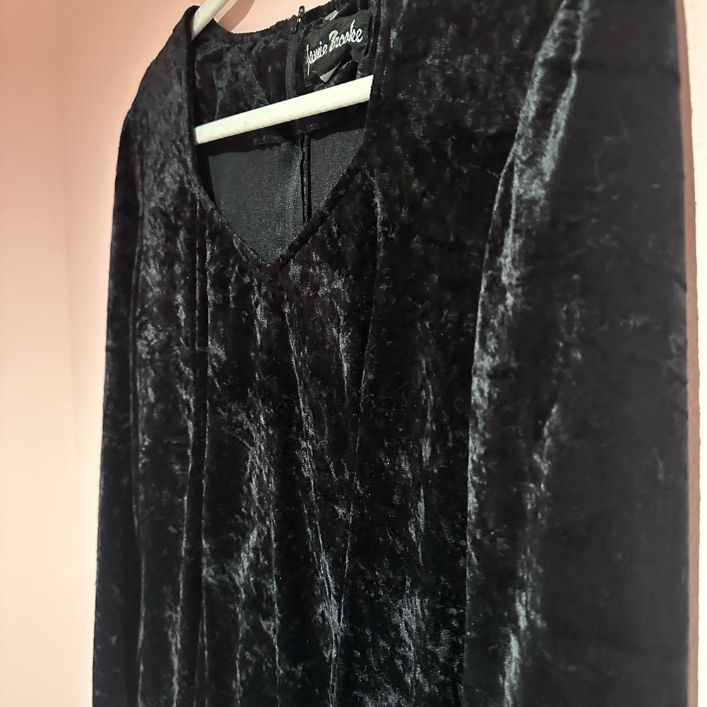 Jamie Brooke vintage 90s velvet dress - Picture 4 of 5